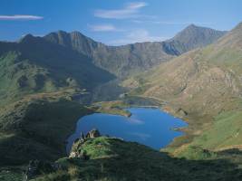 Sightseeing and Places to eat in Bala - Snowdon summit from Miners track